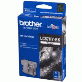 Brother LC67 Black High Yield Ink Cartridge